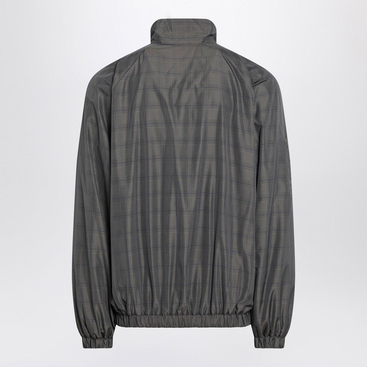 Balenciaga Balenciaga Grey/blue nylon zip-up jacket