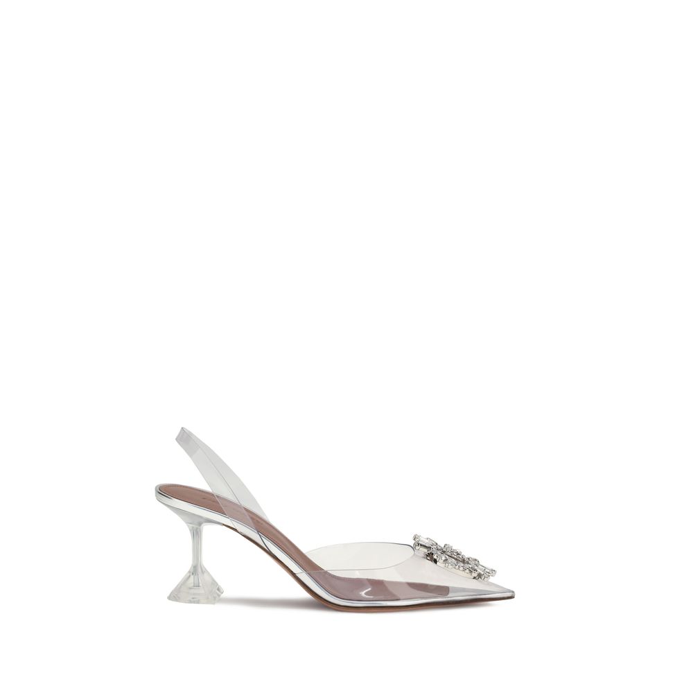 Amina Muaddi Begum Glass Pumps