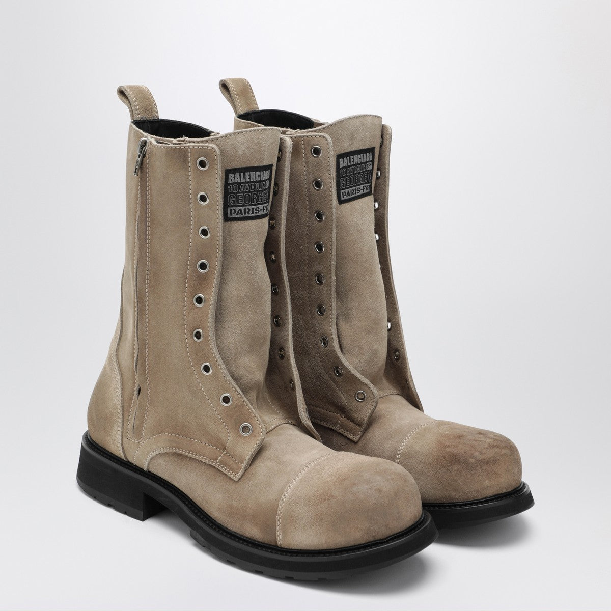 Balenciaga Balenciaga Sand suede boots