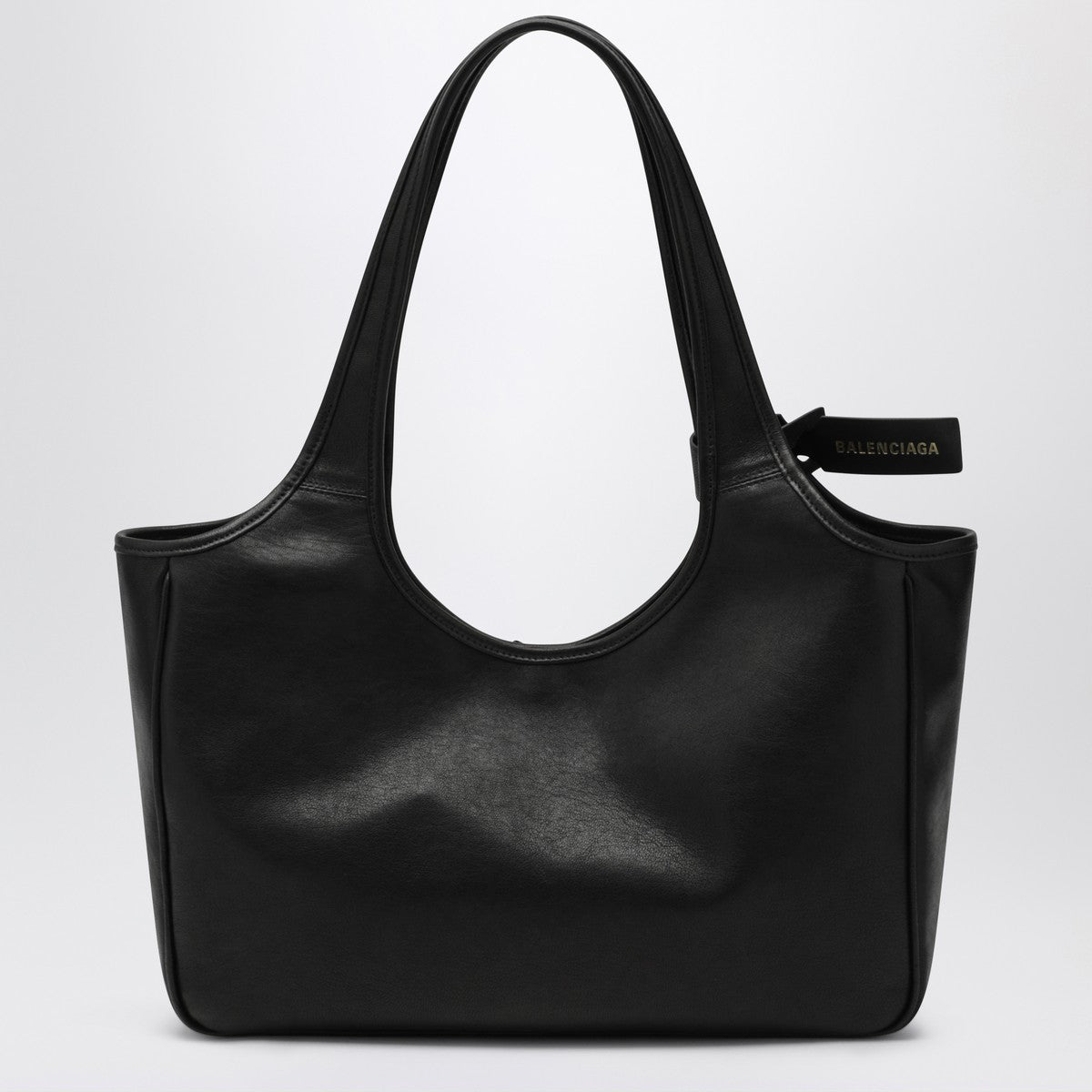 Balenciaga Balenciaga Laundrette East-West black leather tote bag