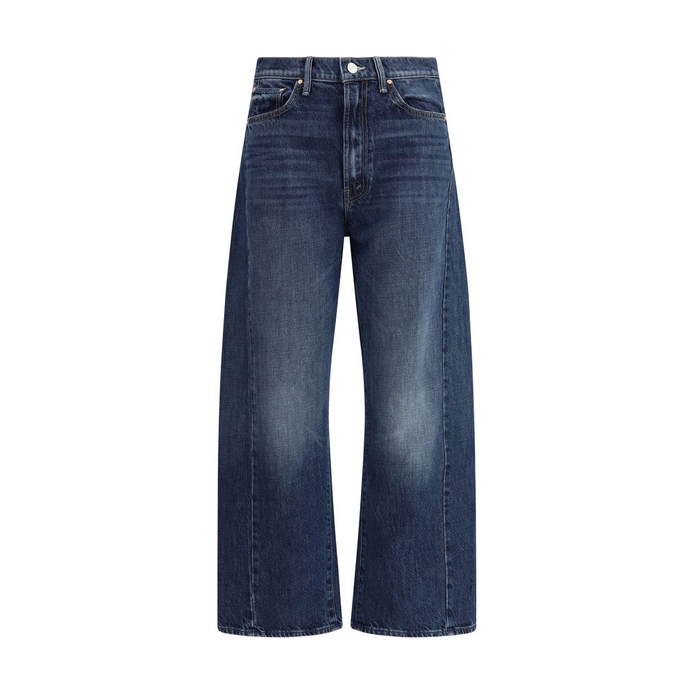 بنطال جينز للكاحل بنصف أنبوب من Mother Denim