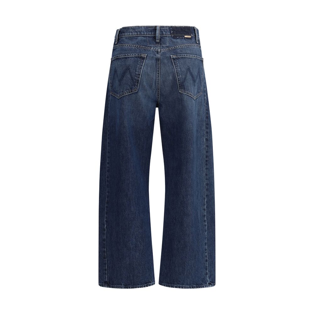 بنطال جينز للكاحل بنصف أنبوب من Mother Denim