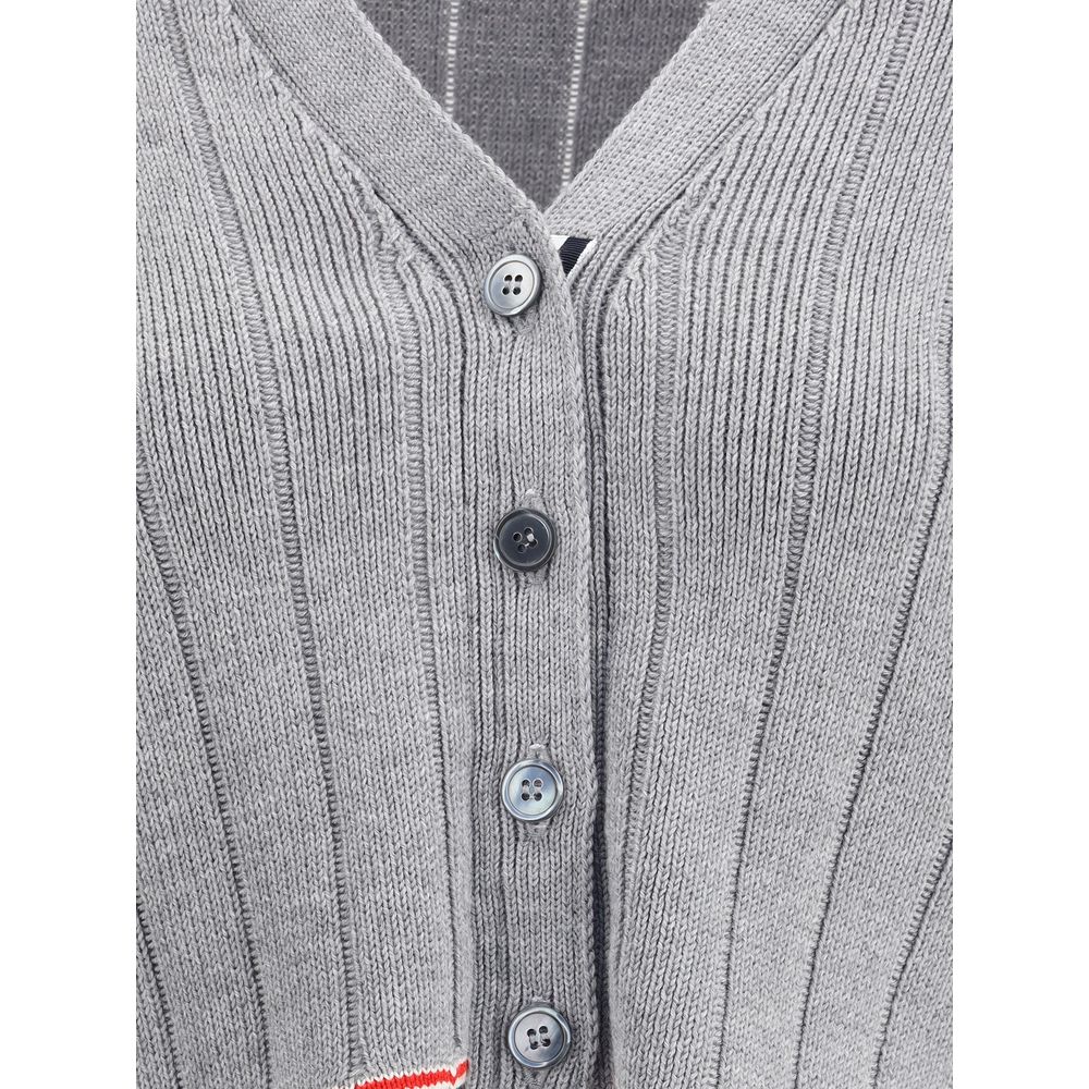 سيارة Thom Browne Ladder ذات الإبرة الكاملة وغرزة الضلع على شكل حرف V