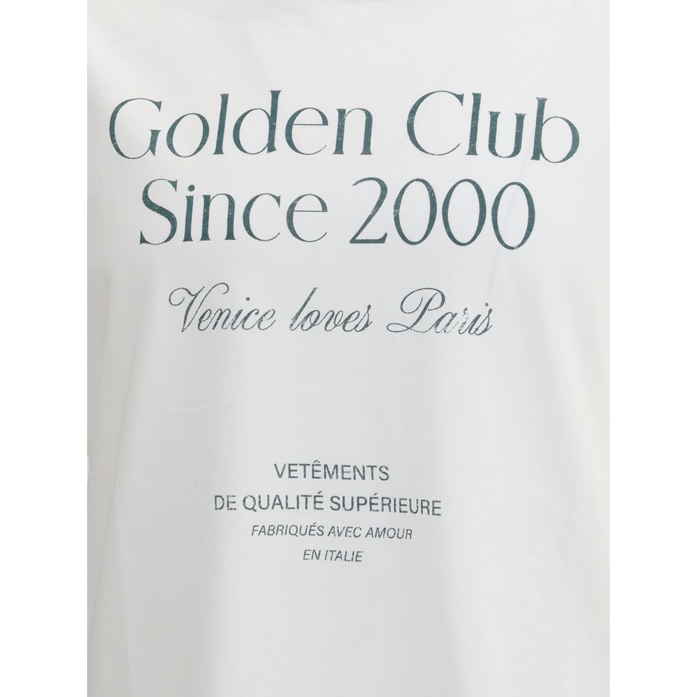 تي شيرت بشعار Golden Goose