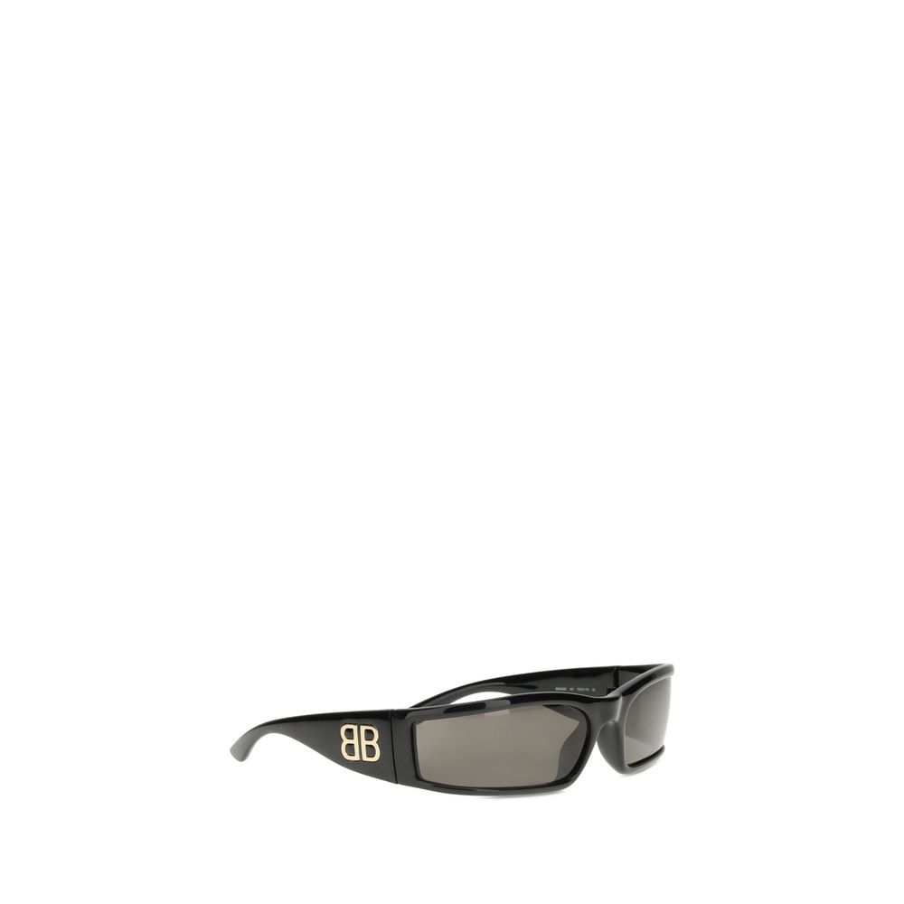 Balenciaga Black Acetate Sunglasses