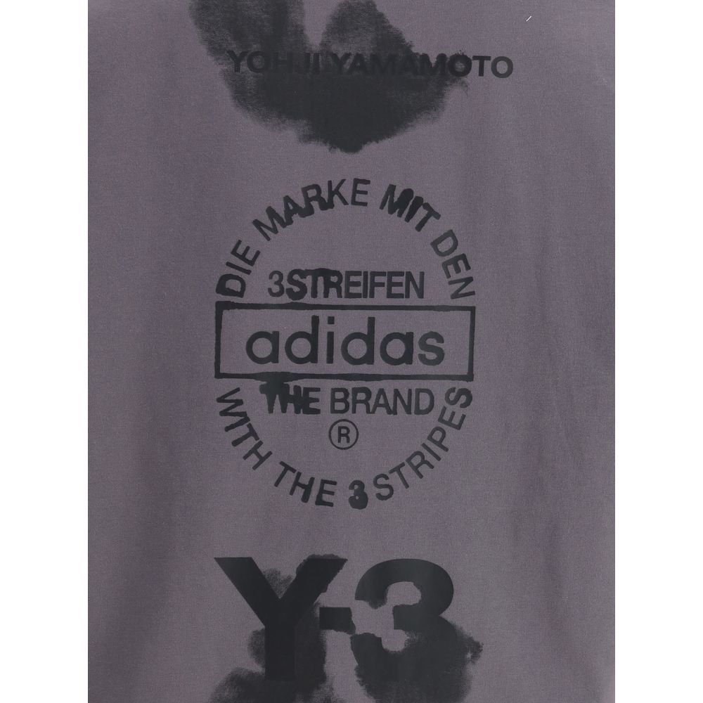 تي شيرت Y-3 بطبعة ماكسي