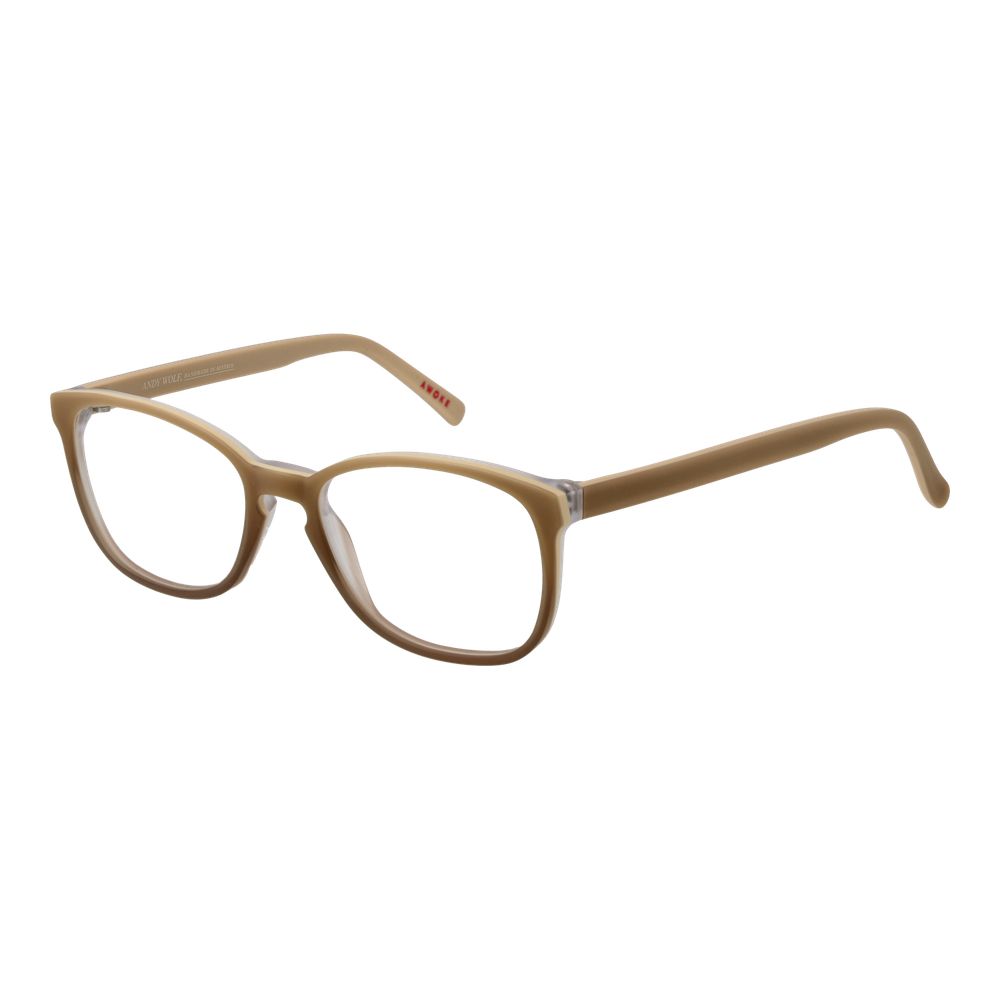 Andy Wolf Beige Acetate Glasses (Frames) - Luxe Marca