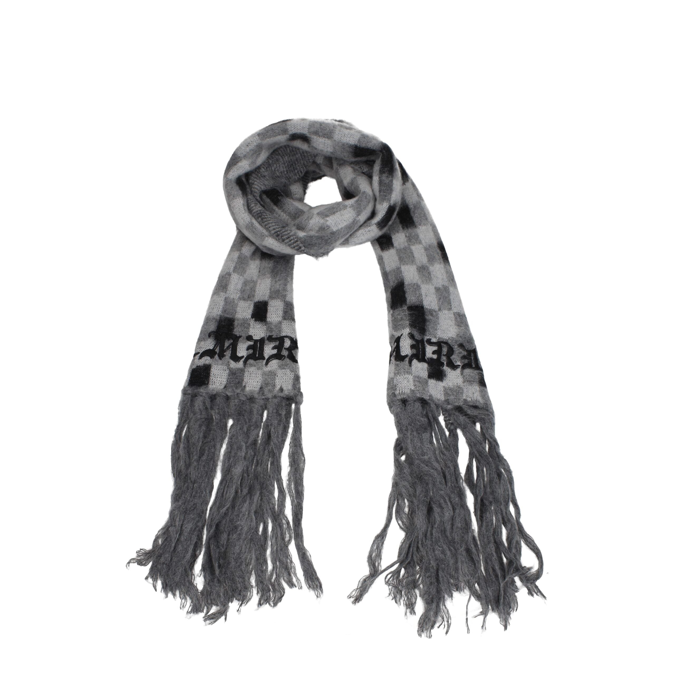Amiri Gray Modal Scarf