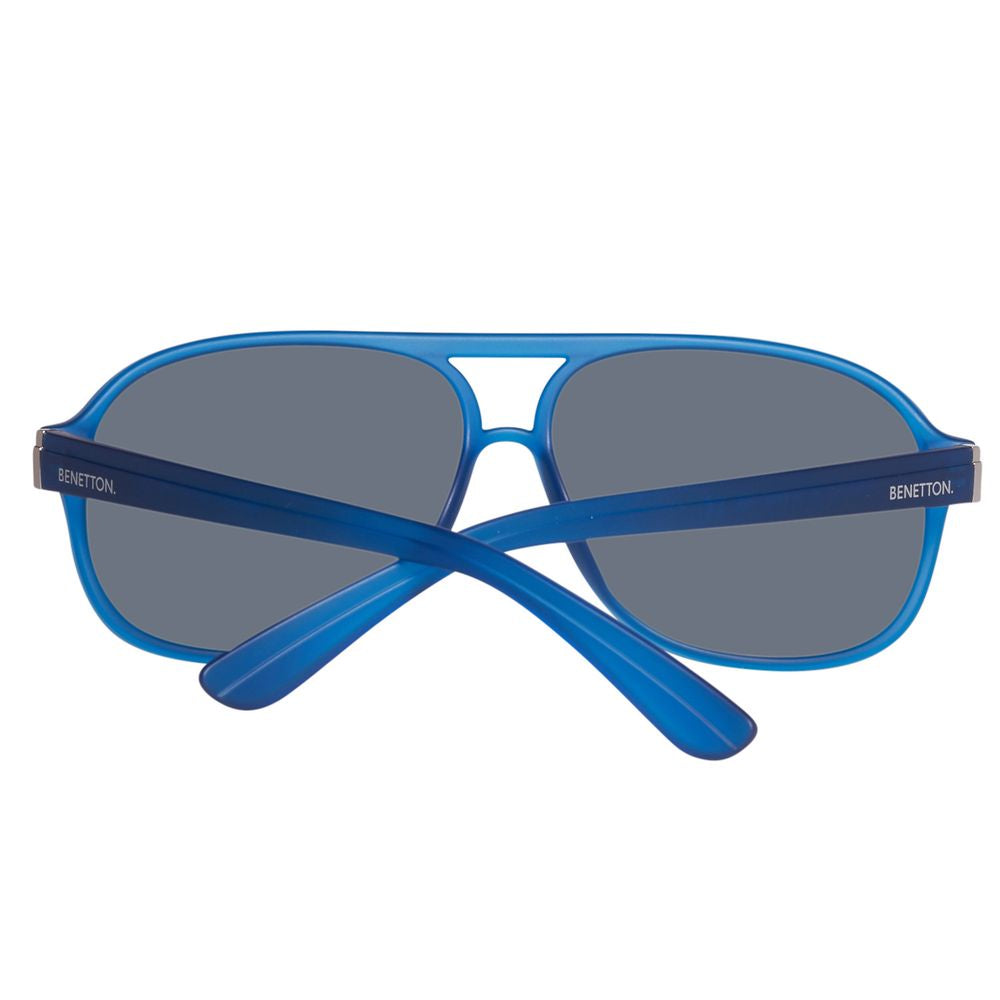 Benetton Blue Injected Sunglasses - Luxe Marca