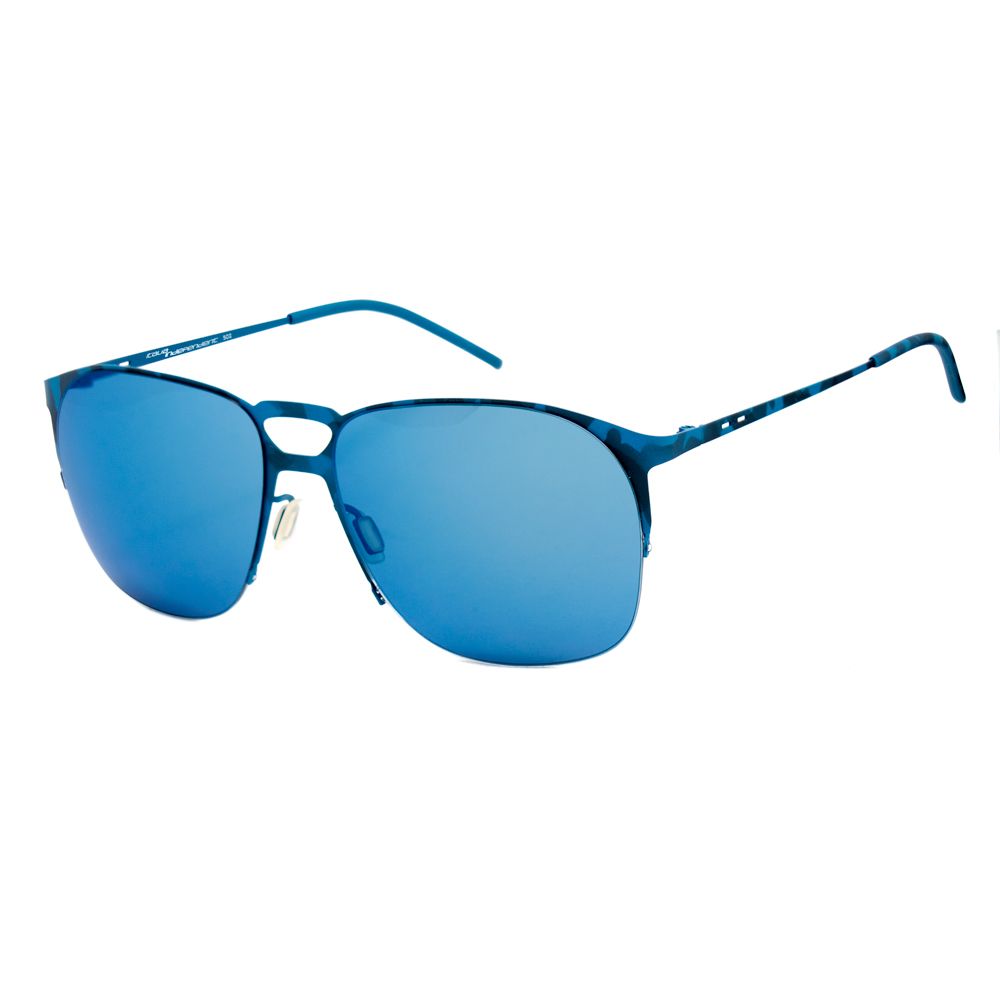 Italia Independent Blue Metal Sunglasses - Luxe Marca