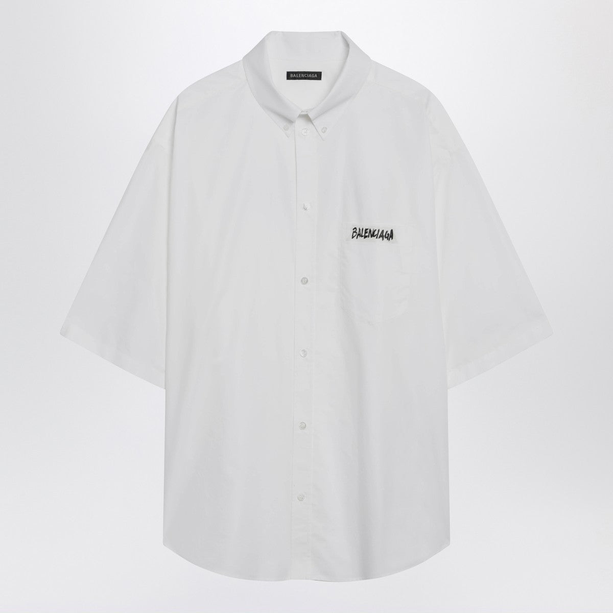 Balenciaga Balenciaga White Masking Tape shirt