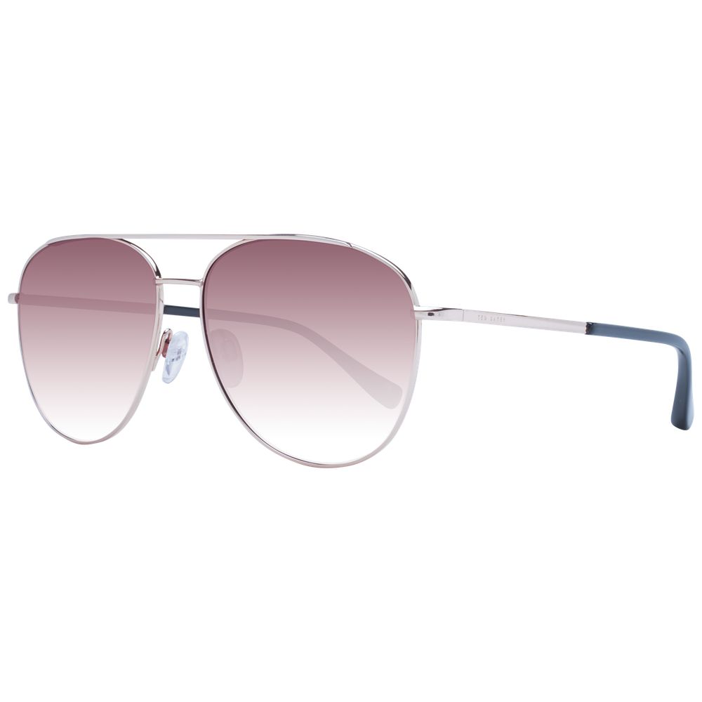 Ted Baker Rose Gold Metal Sunglasses