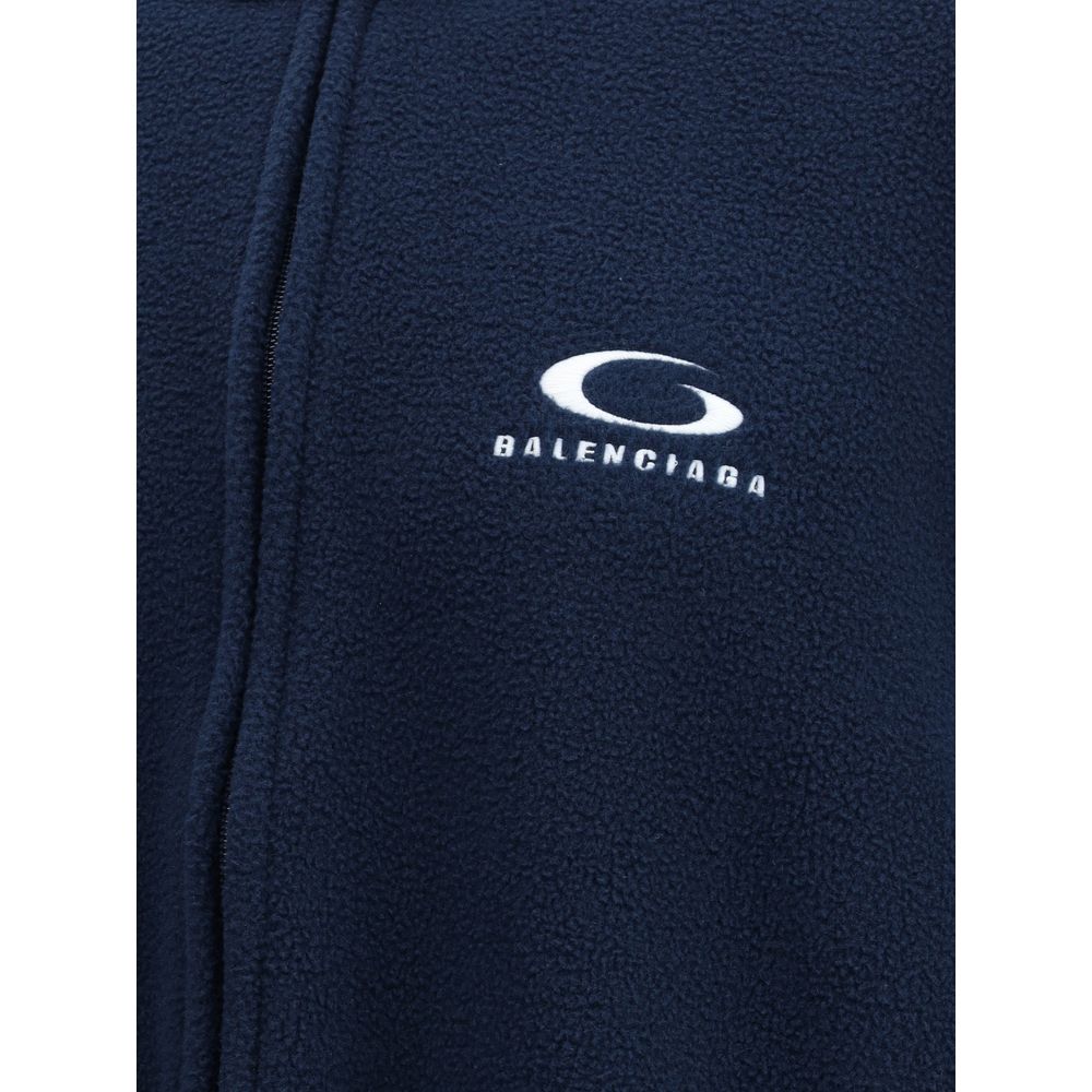 Balenciaga Blue Polyester Bomber