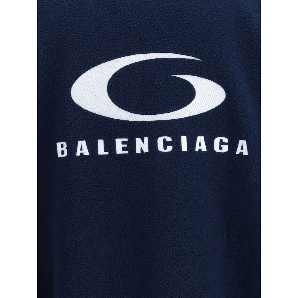 Balenciaga Blue Polyester Bomber