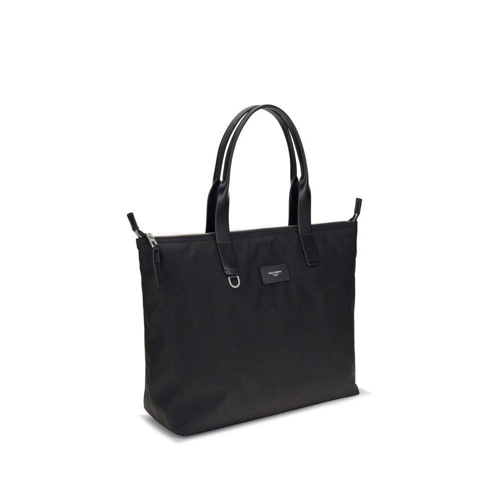 Dolce & Gabbana Black Leather Shoulder Bag