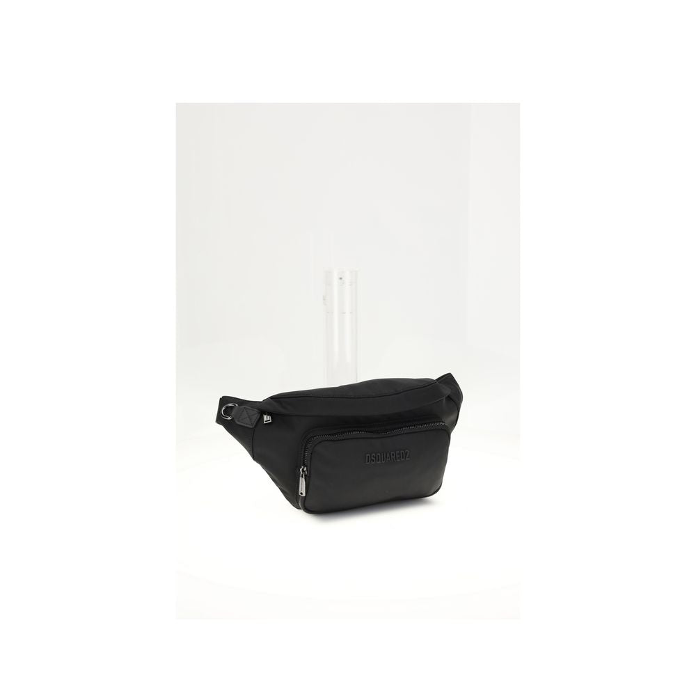 Dsquared² Black Polyamide Shoulder Bag