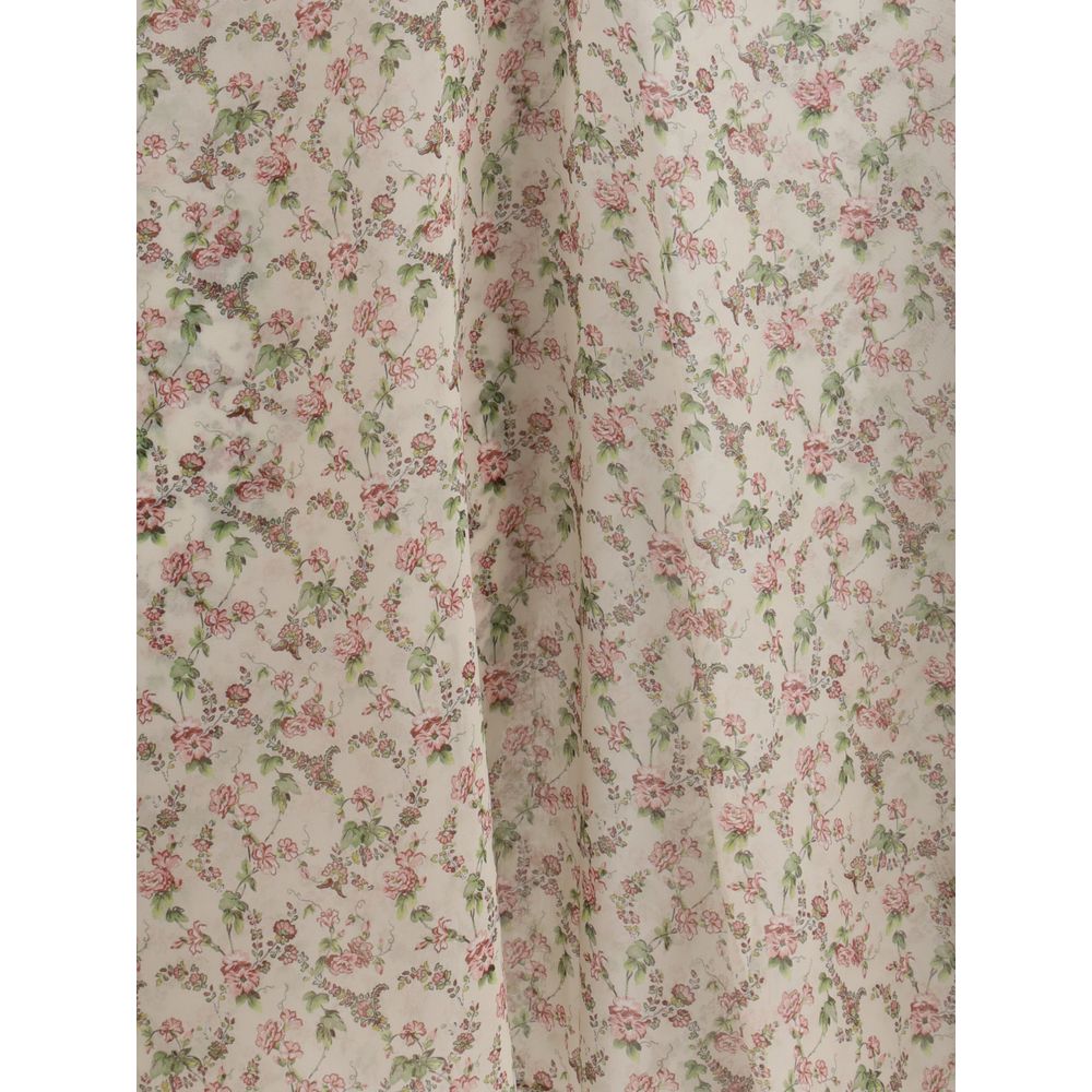 بلوزة من الحرير بطبعات الزهور من تصميم كريستينا تي