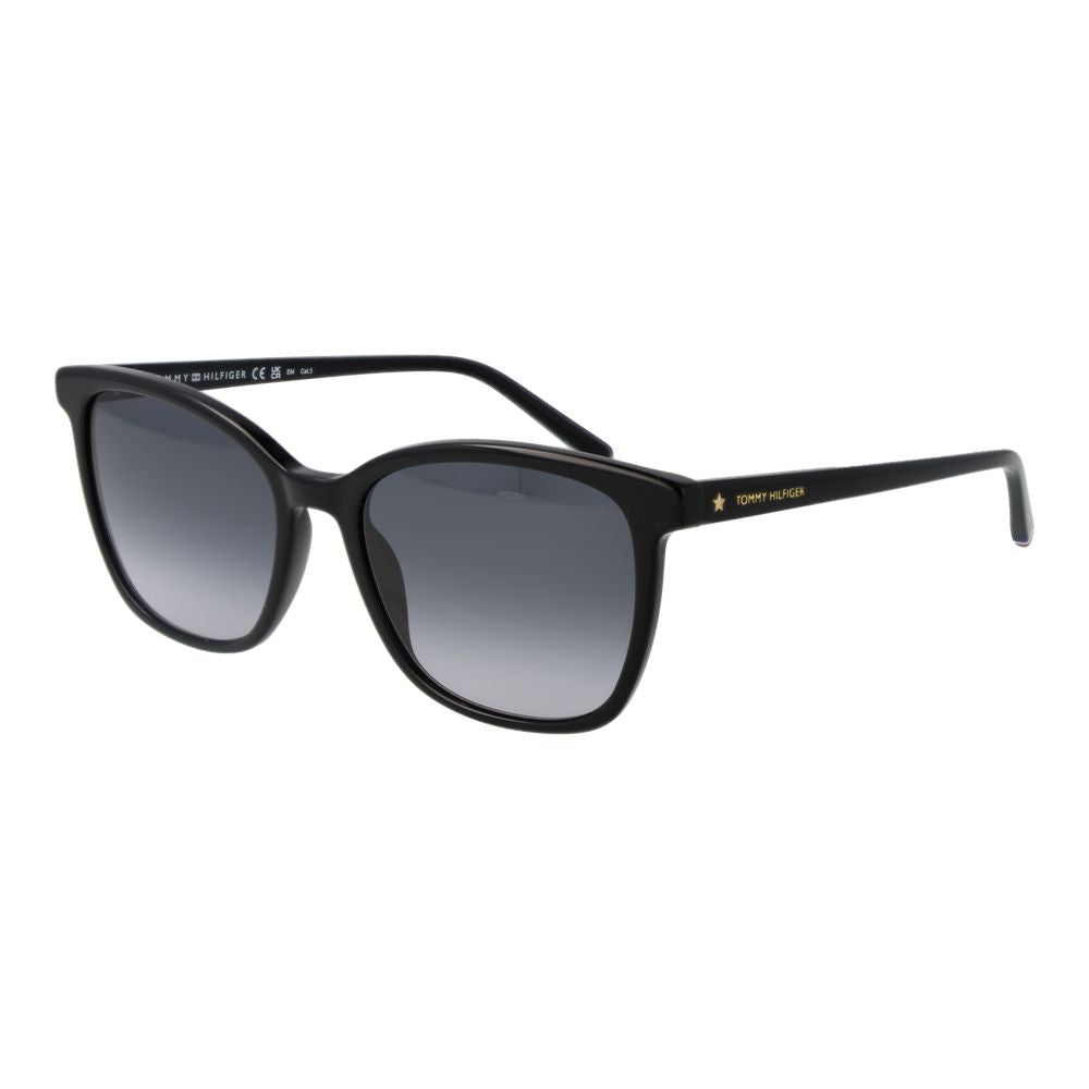 Tommy Hilfiger Black Acetate Sunglasses - Luxe Marca
