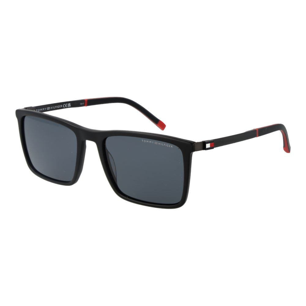 Tommy Hilfiger Black Acetate Sunglasses - Luxe Marca
