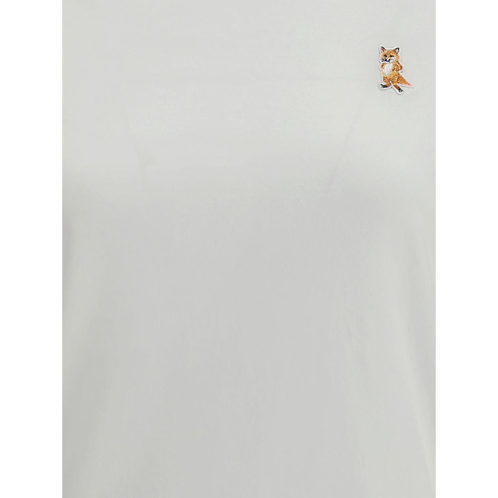 Maison Kitsuné White Cotton T-Shirt