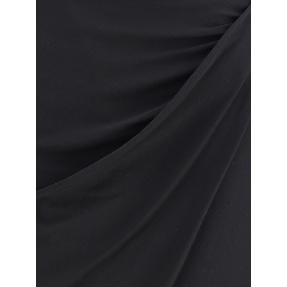 Versace Black Viscose Skirt - Luxe Marca