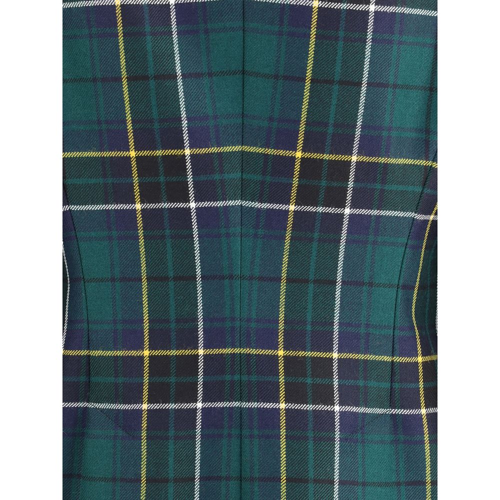 Alexander McQueen Green Wool Blazer
