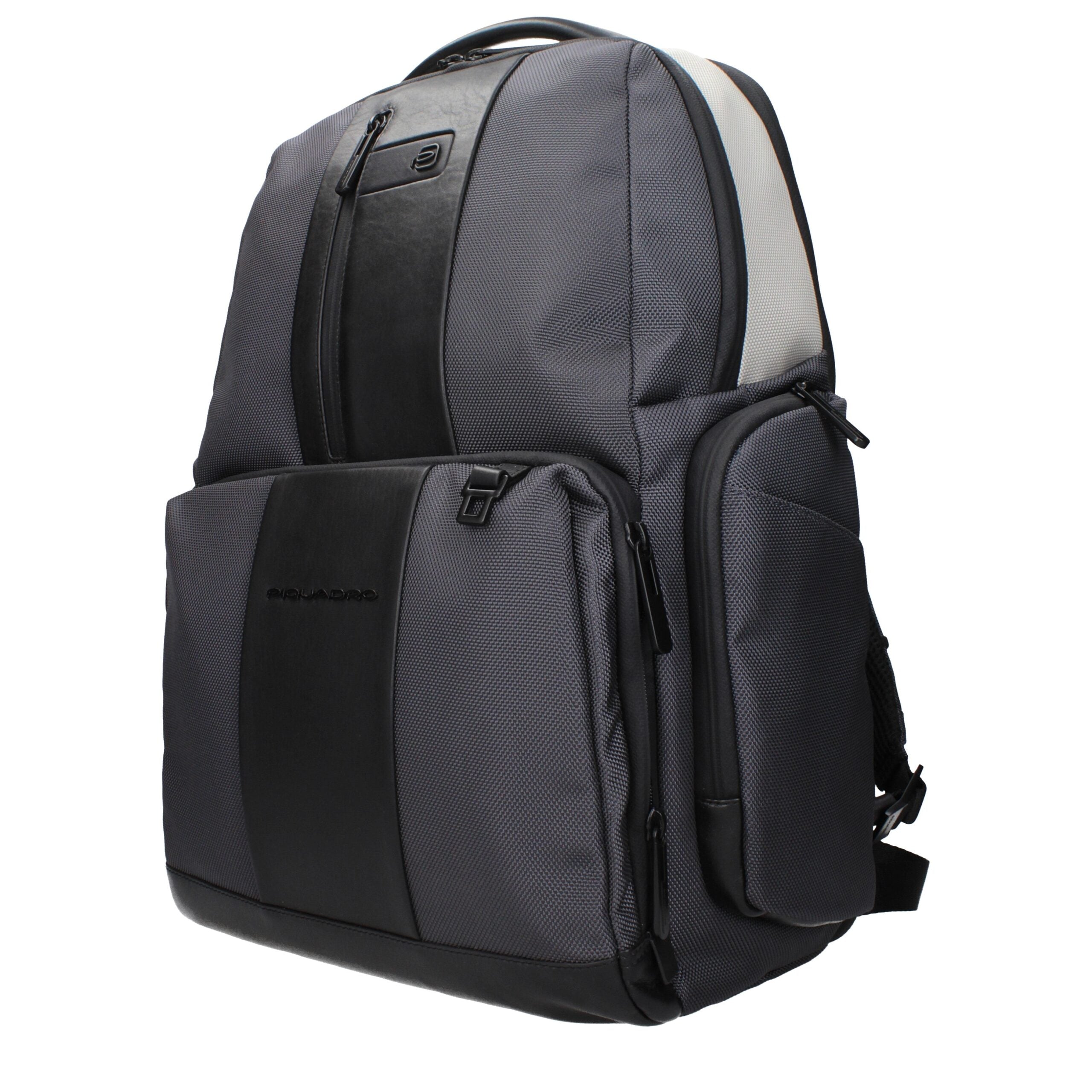 Piquadro Gray Nylon Backpack