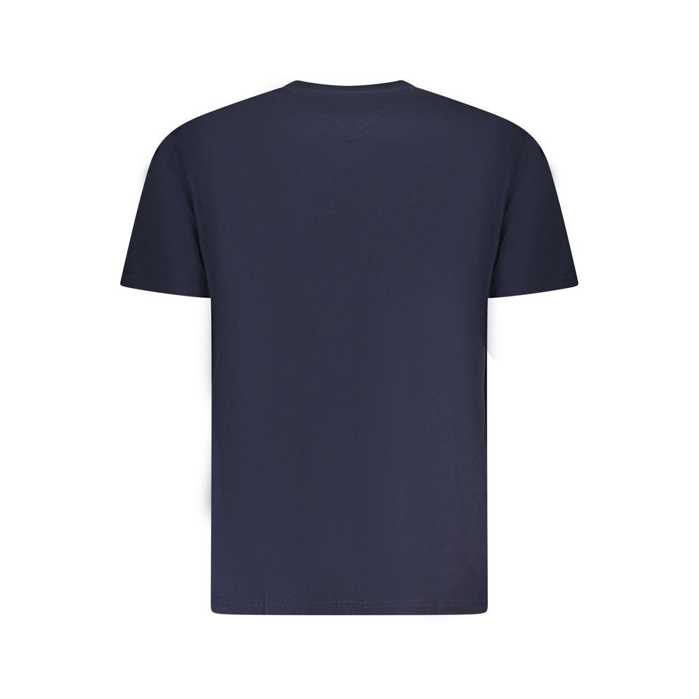 Tommy Hilfiger Blue Cotton Men's T-Shirt