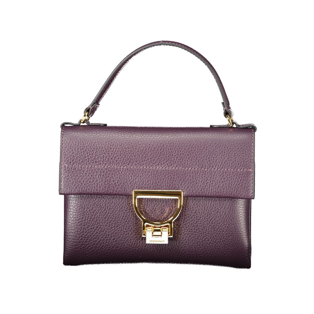 Coccinelle Purple Leather Women Handbag