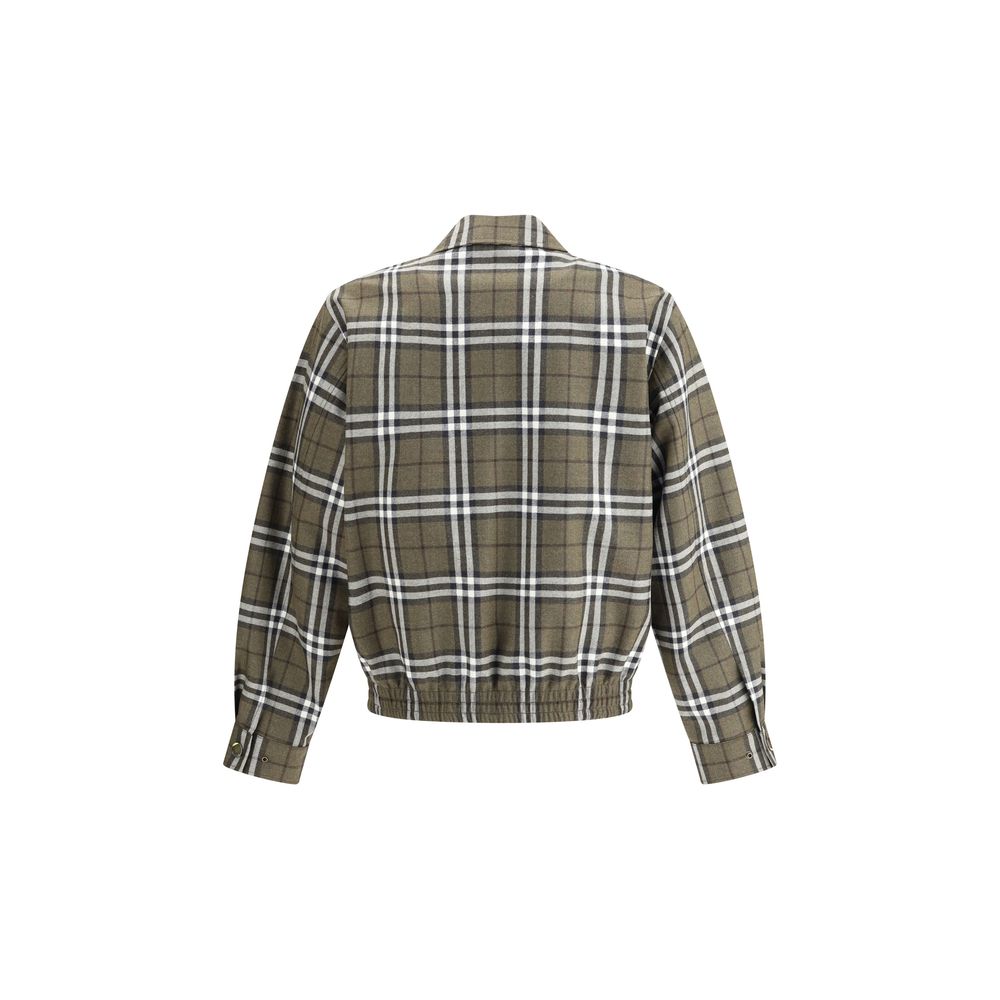 Burberry Bicolor Wool Bomber