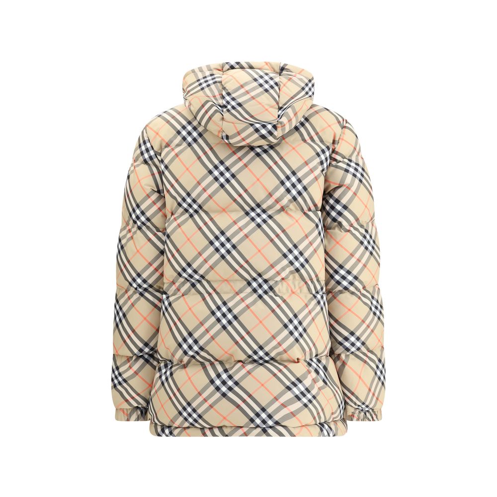 Burberry Beige Polyester Full-Length Jacket