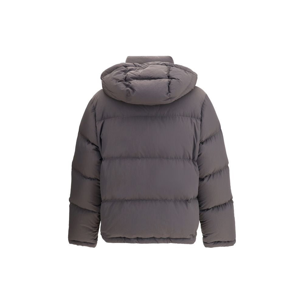 Dolce & Gabbana Gray Polyester Coat