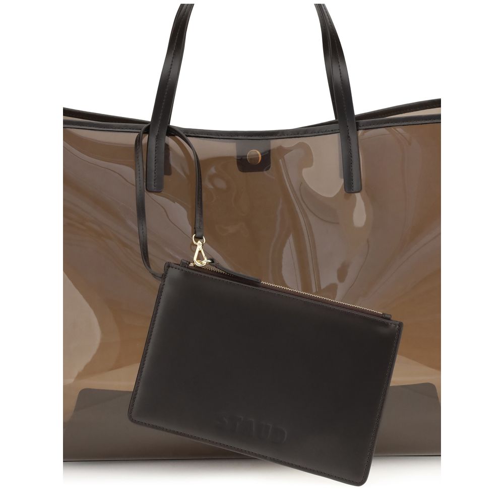 Staud Brown Pvc Handbag