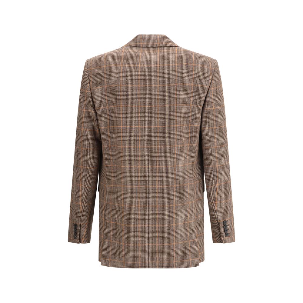 Saint Laurent Beige Wool Blazer