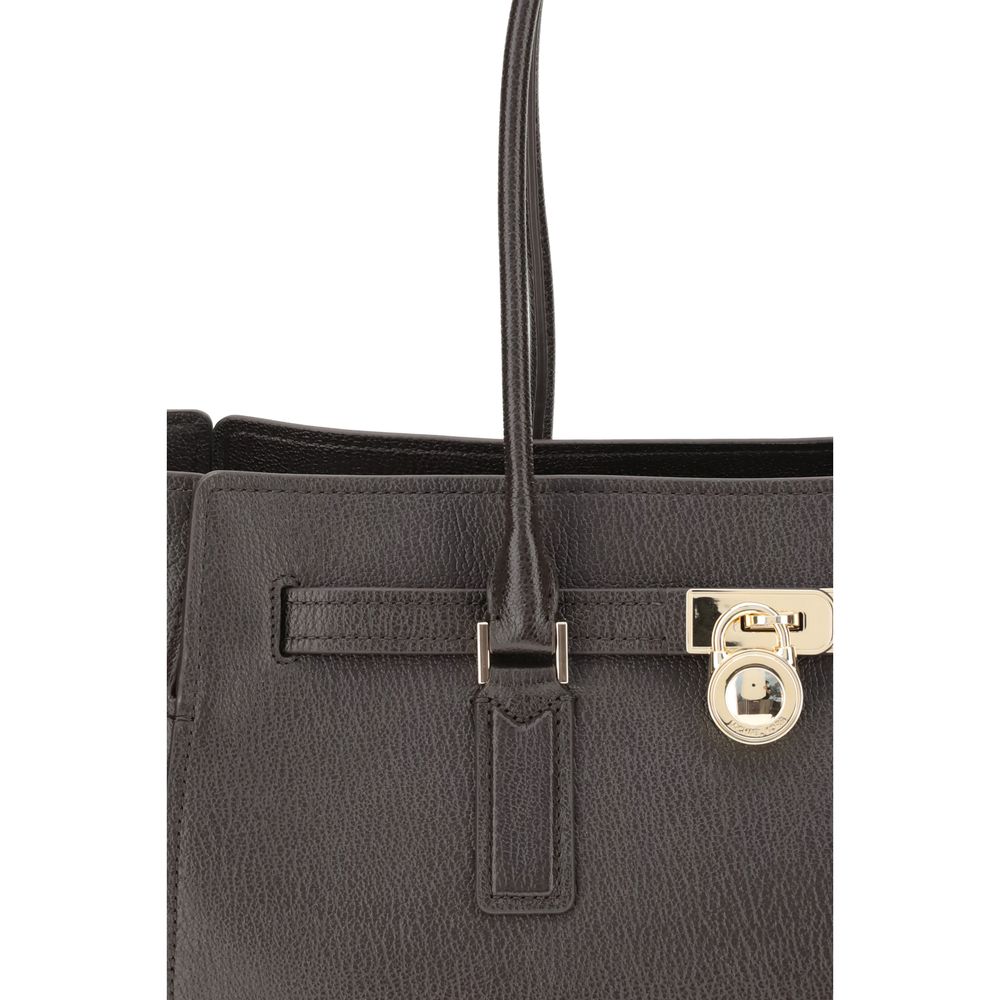 Michael Kors Brown Calf Leather Bos Taurus Shoulder Bag
