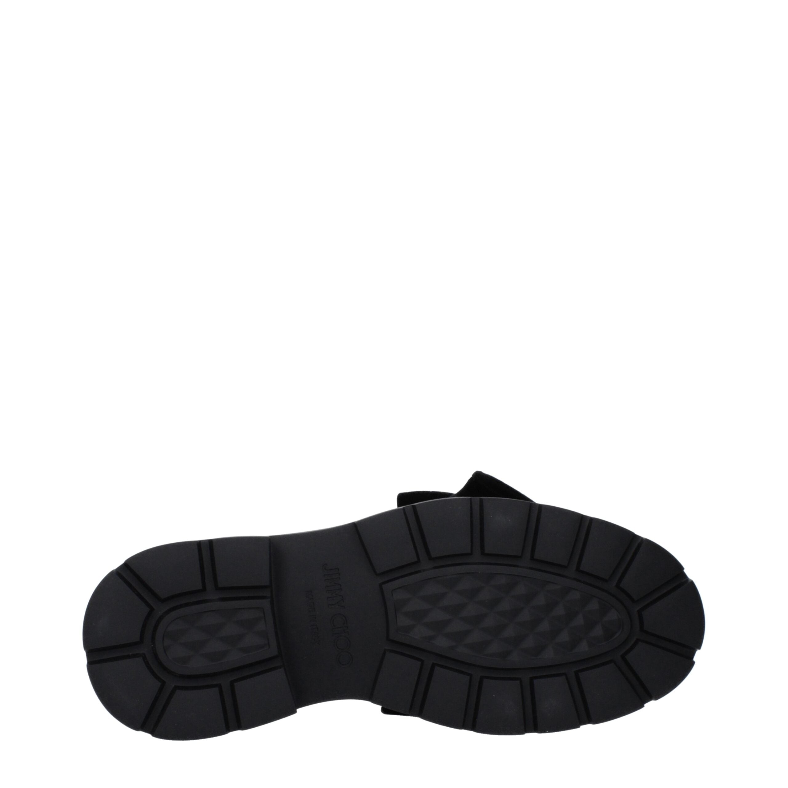 Jimmy Choo Gray Plastic Slip-On Loafers