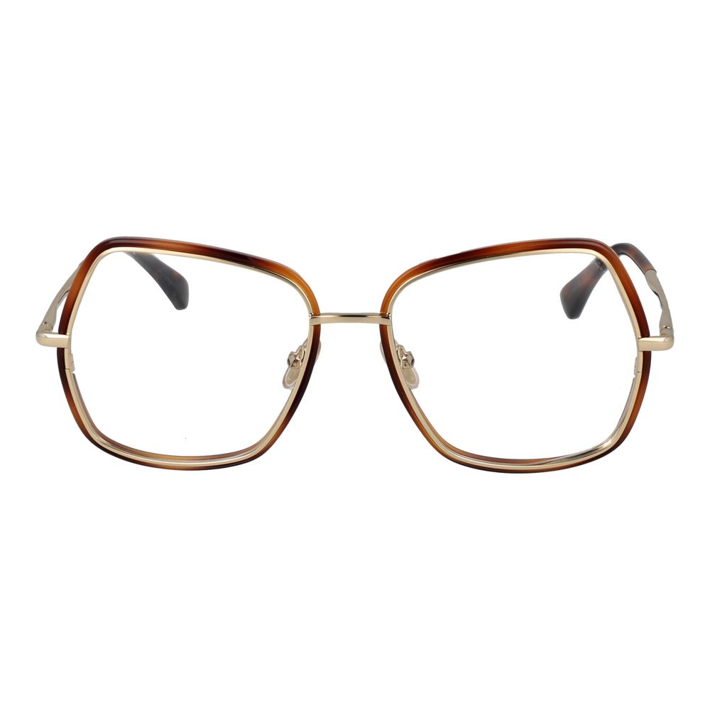 Max Mara Gold Metal Glasses (Frames) - Luxe Marca