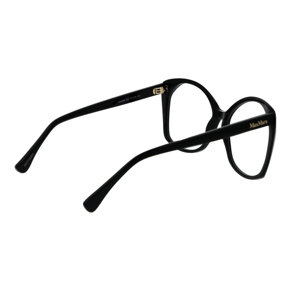 Max Mara Black Acetate Glasses (Frames) - Luxe Marca