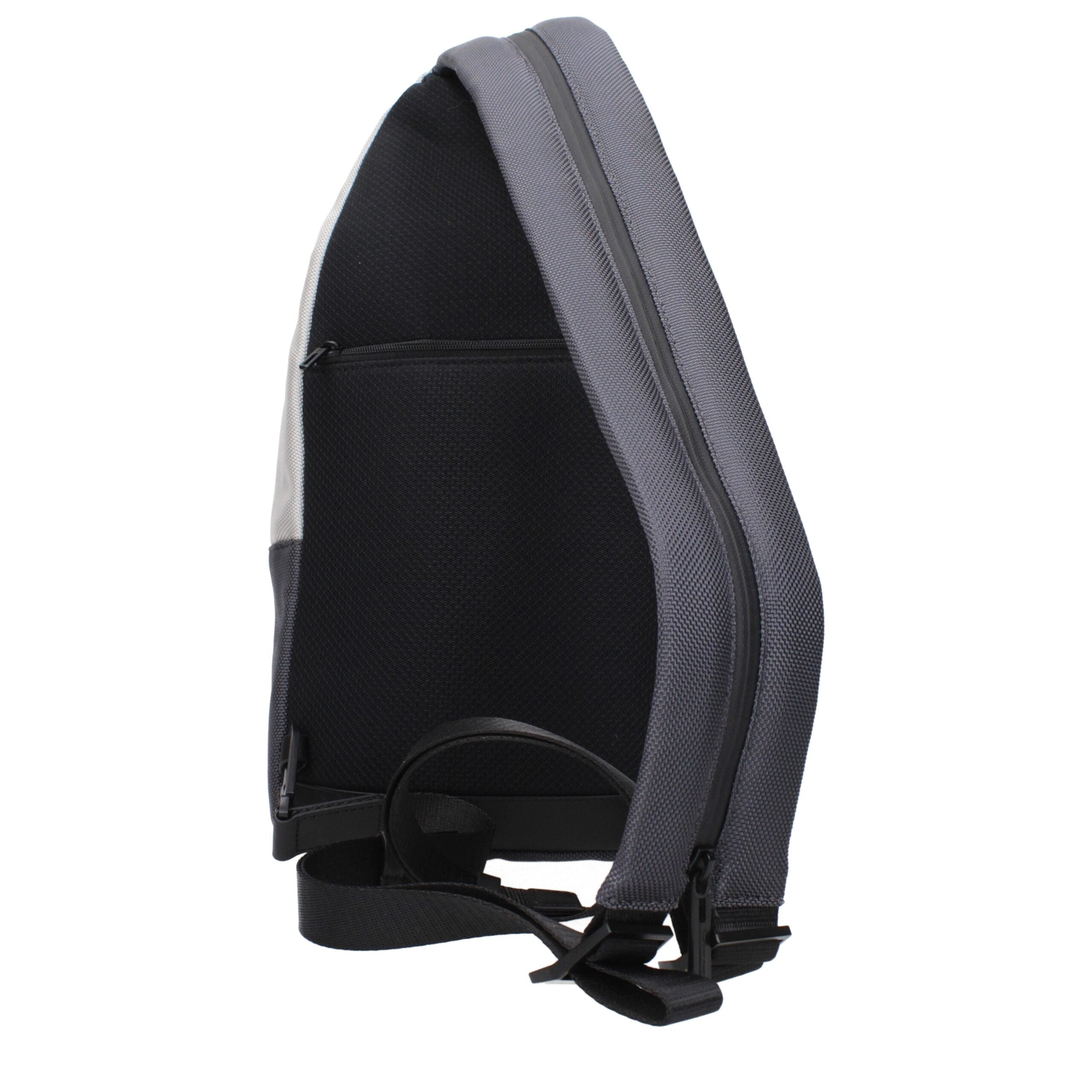 Piquadro Gray Fabric Backpack