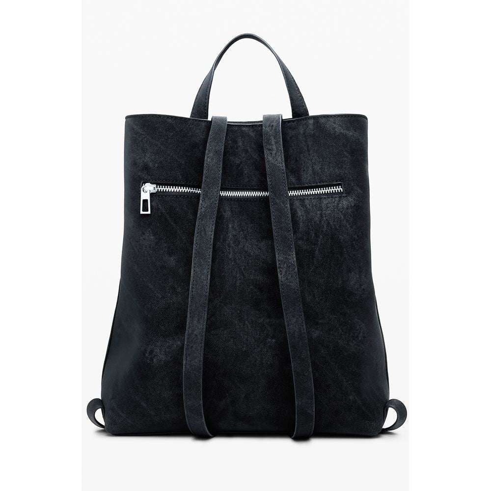 Desigual Black Polyethylene Women Backpack