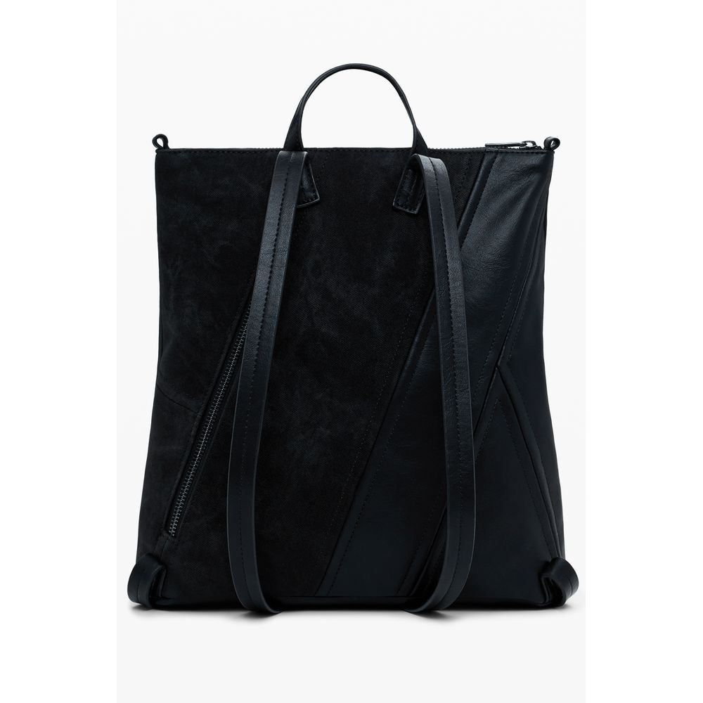 Desigual Black Polyethylene Women Backpack
