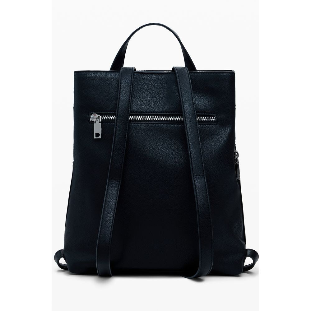 Desigual Black Polyethylene Women Backpack