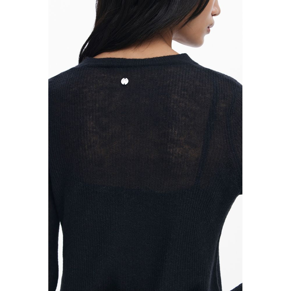 فستان نسائي أسود من البوليستر من ديزيجوال