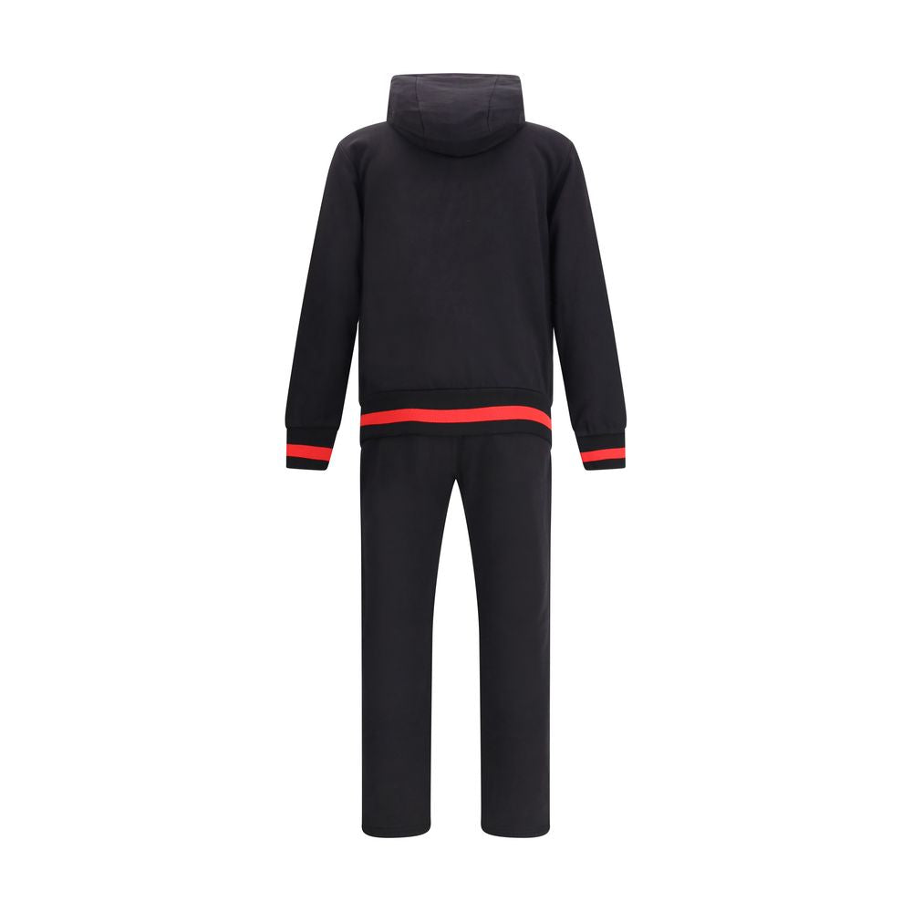 Kiton Black Cotton Sweatsuit