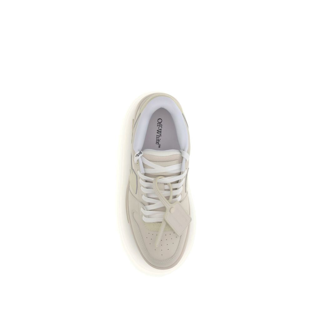 Off-White Cream Rubber Chunky Sneakers