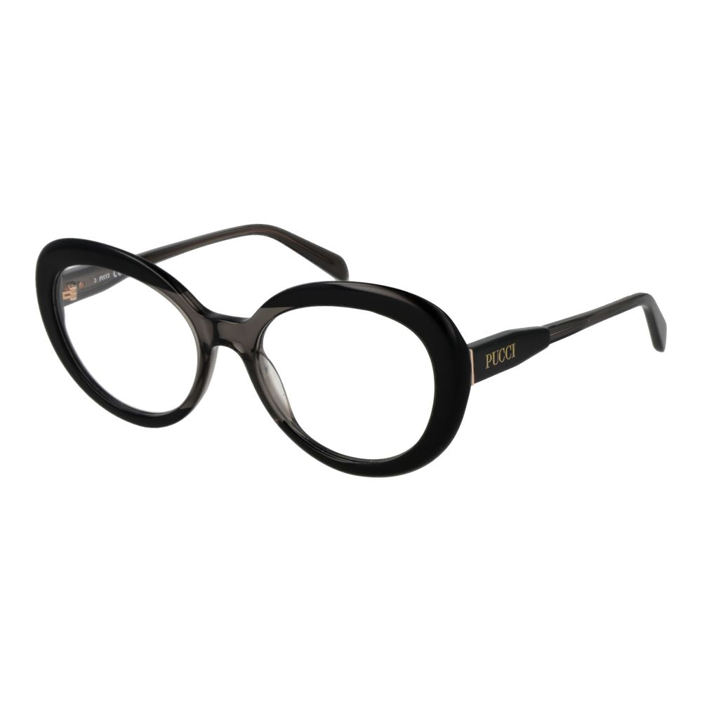 Emilio Pucci Black Acetate Glasses (Frames) - Luxe Marca