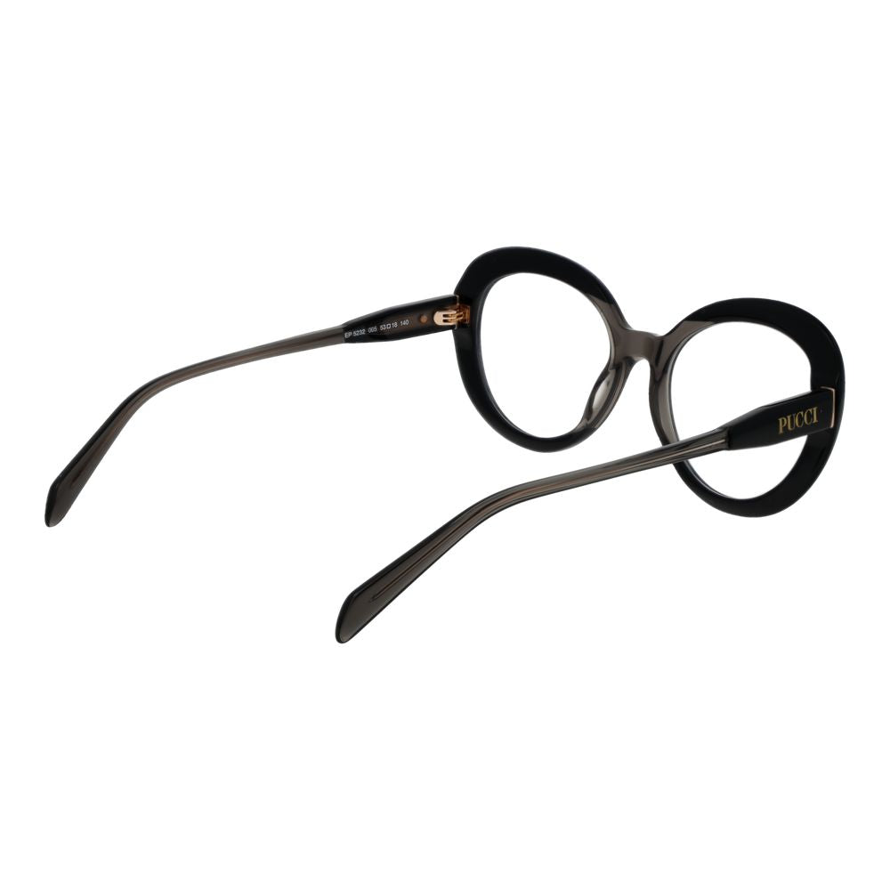 Emilio Pucci Black Acetate Glasses (Frames) - Luxe Marca