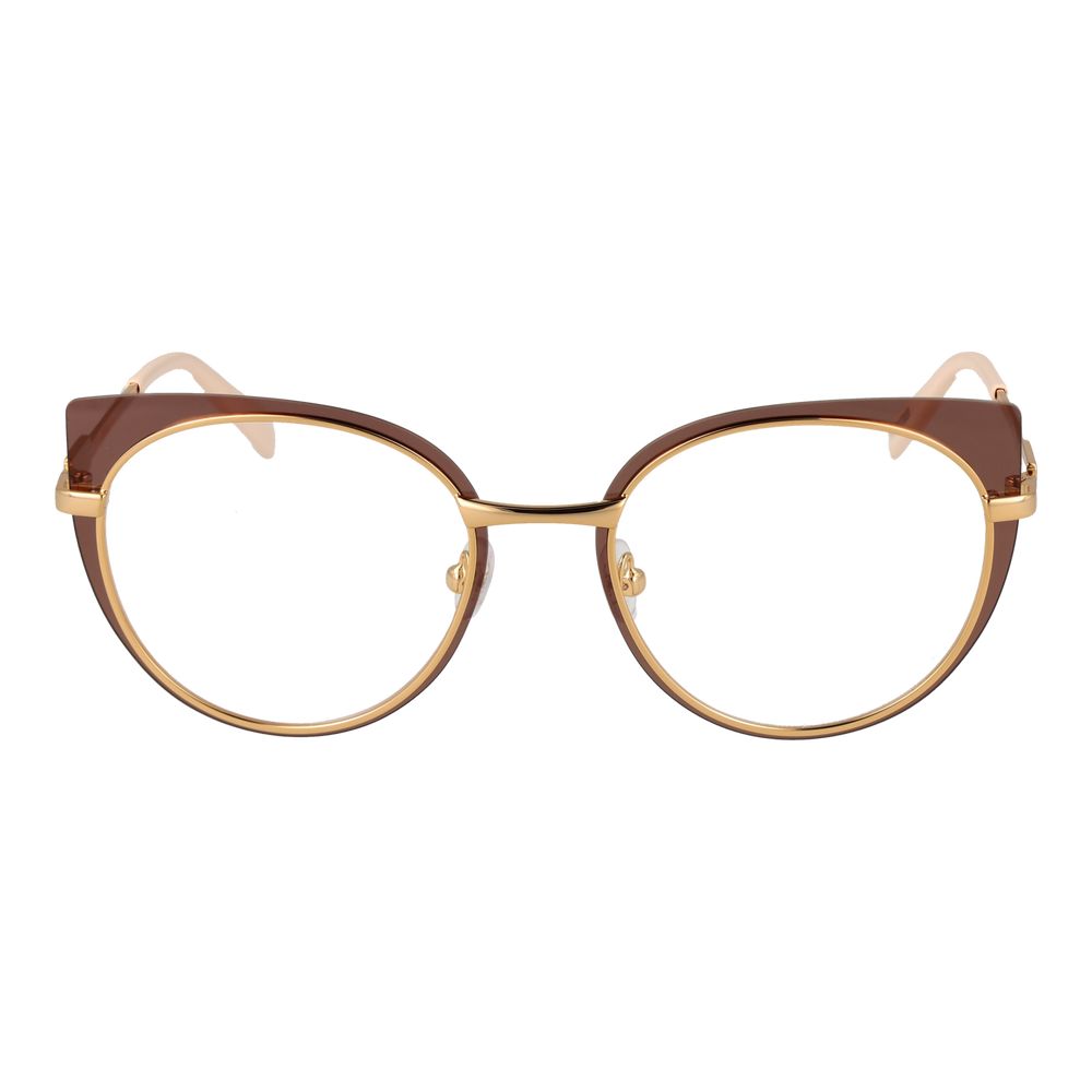 Emilio Pucci Brown Metal Glasses (Frames) - Luxe Marca