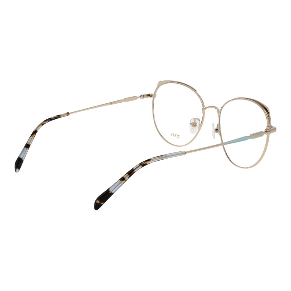 Emilio Pucci Gold Metal Glasses (Frames) - Luxe Marca