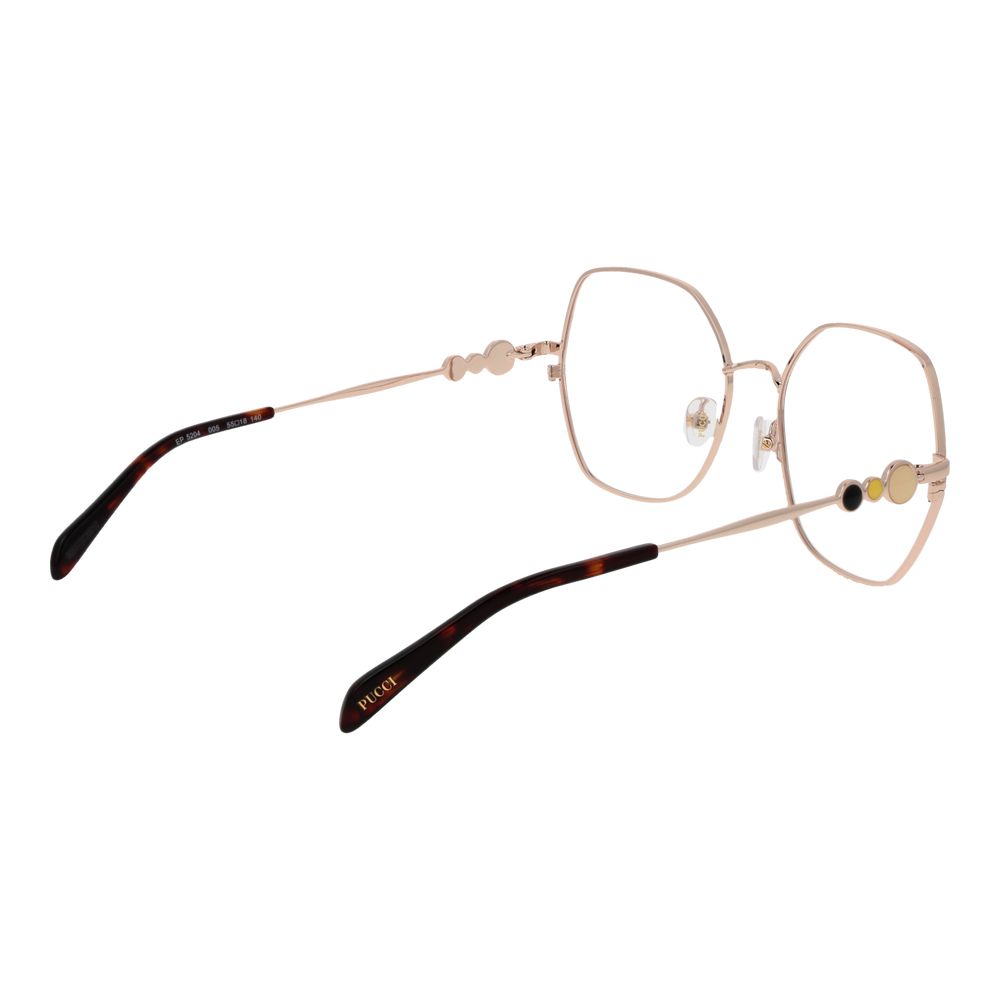 Emilio Pucci Black Metal Glasses (Frames) - Luxe Marca